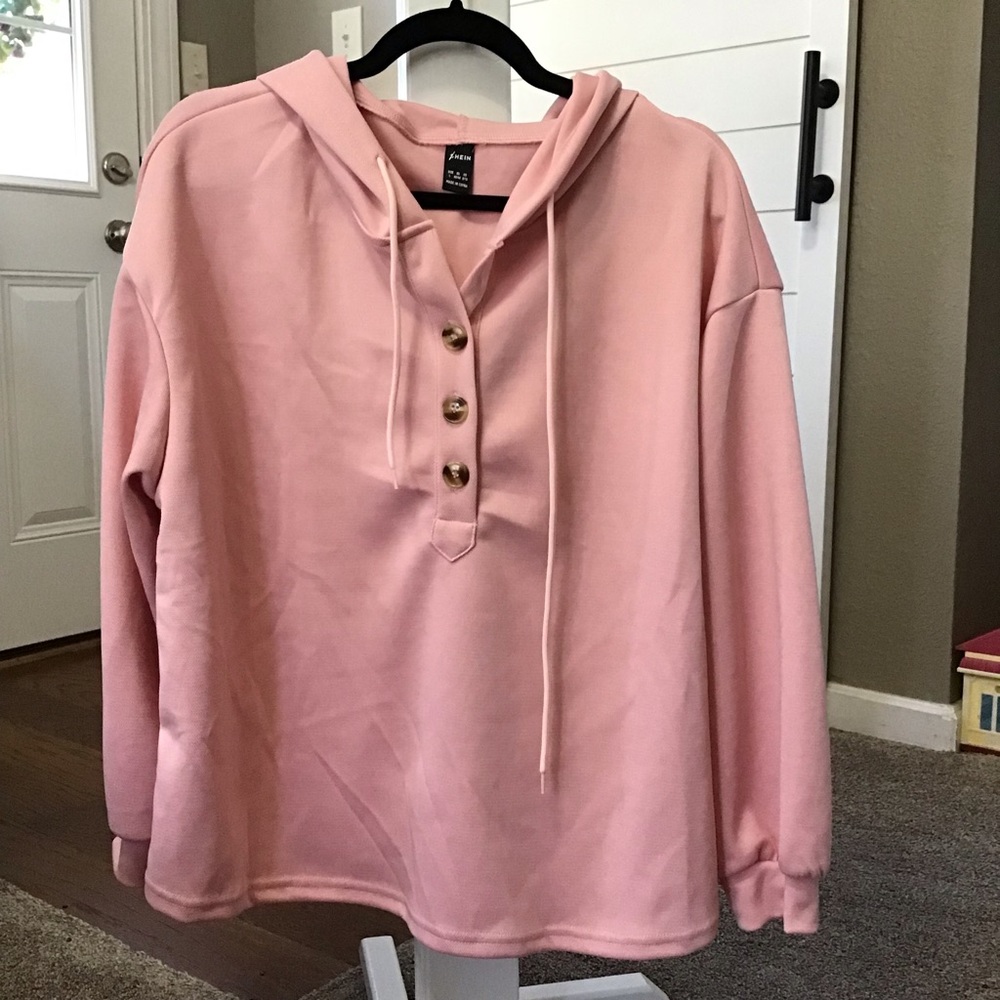 Pink hoodie xl